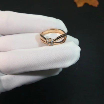 [Love Lucky]LIENS RING PINK GOLD DIAMOND