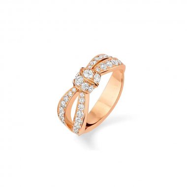 [Love Lucky]LIENS PINK GOLD DIAMOND RING