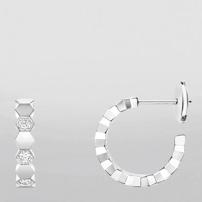 [Love Lucky]Hollow Design Four-Leaf Clover Flower Shape Ring