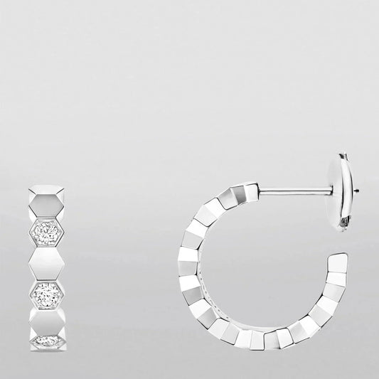 [Love Lucky]Hollow Design Four-Leaf Clover Flower Shape Ring