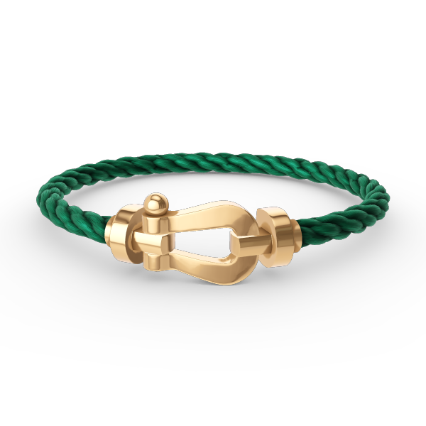 [Love Lucky]FORCE LARGE HORSESHOE NO DIAMOND BRACELET GOLD