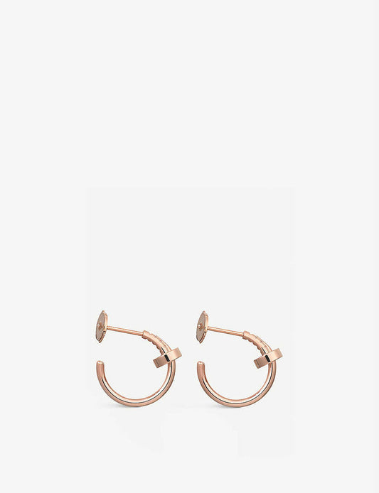 [Love Lucky]JUSTE EARRINGS PINK GOLD