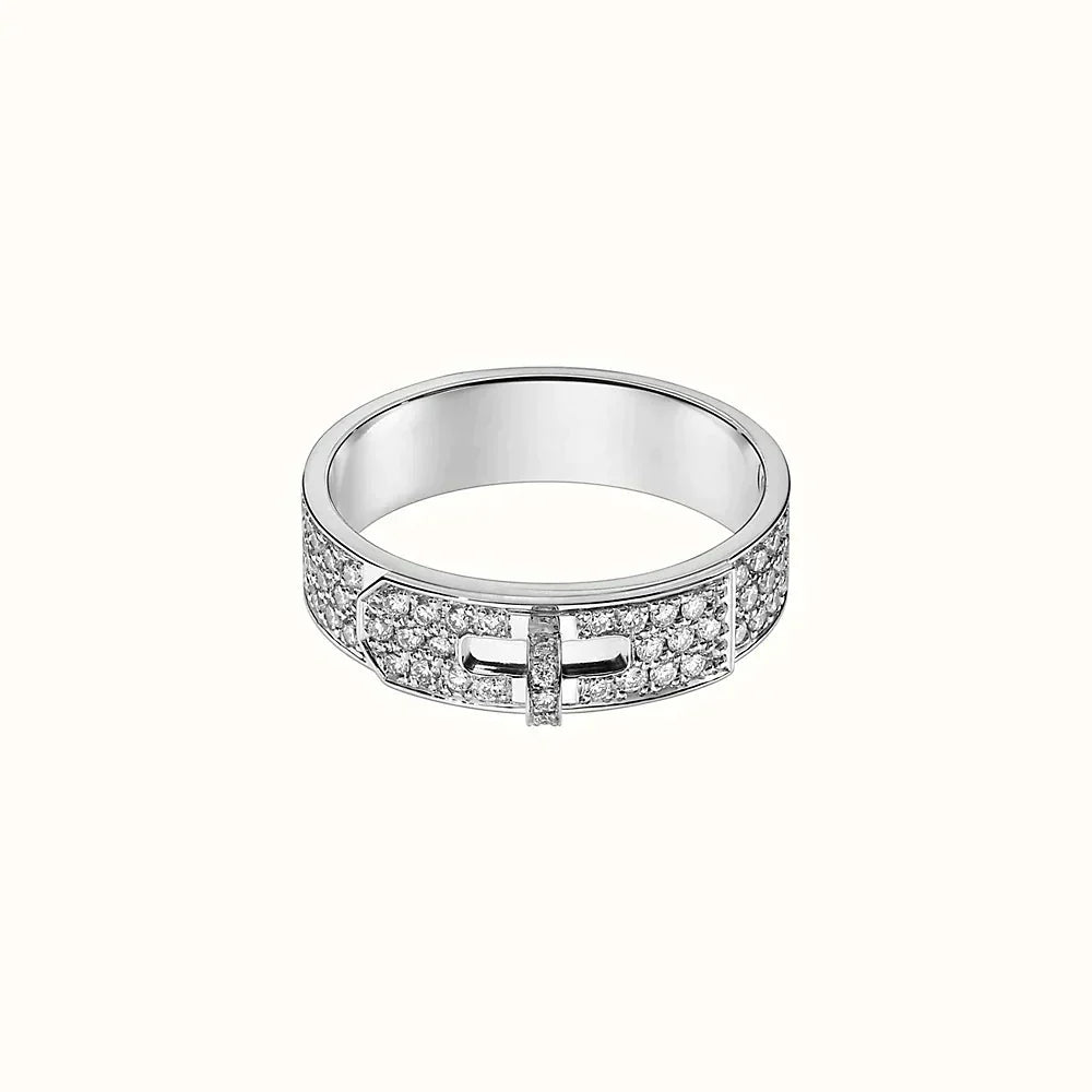 [Love Lucky]KELLY SILVER DIAMOND RING