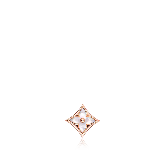 [Love Lucky]STAR MOP PINK GOLD EARRINGS