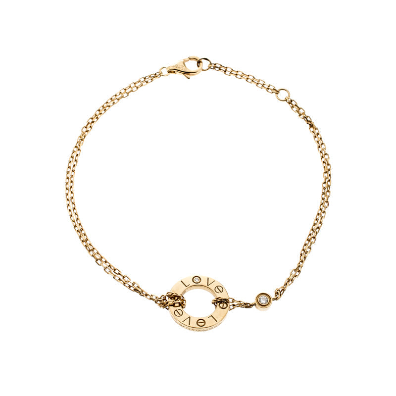 [Love Lucky]LOVE BRACELET 2 DIAMOND