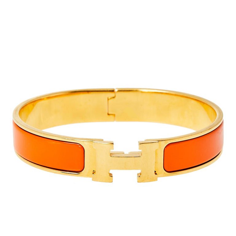 [Love Lucky]H ORANGE BRACELET