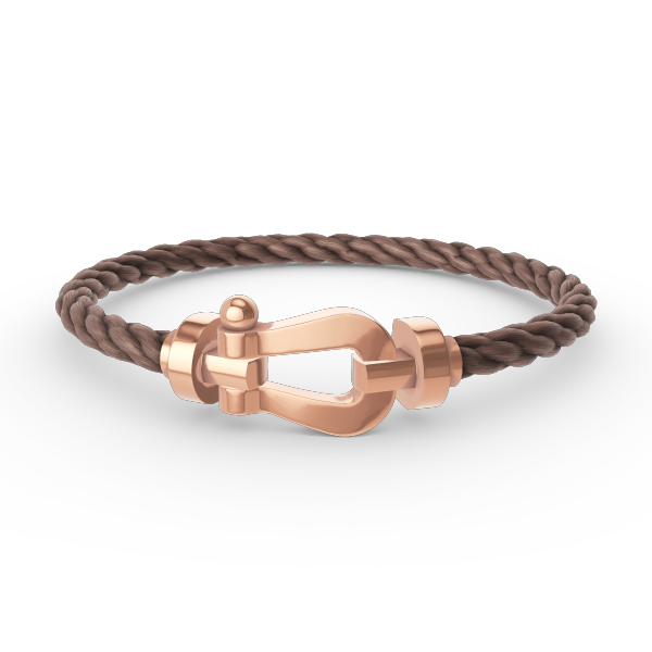 [Love Lucky]FORCE LARGE HORSESHOE NO DIAMOND BRACELET ROSE GOLD