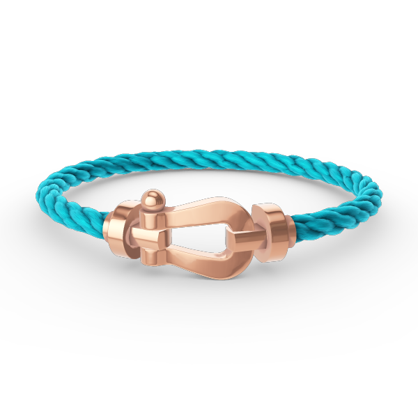 [Love Lucky]FORCE LARGE HORSESHOE NO DIAMOND BRACELET ROSE GOLD