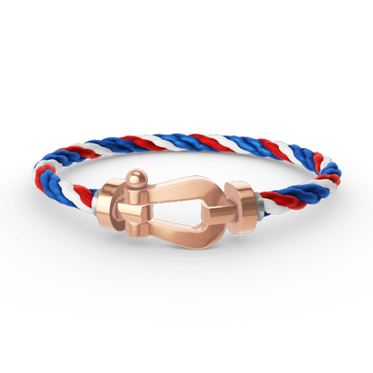 [Love Lucky]FORCE LARGE HORSESHOE NO DIAMOND BRACELET ROSE GOLD