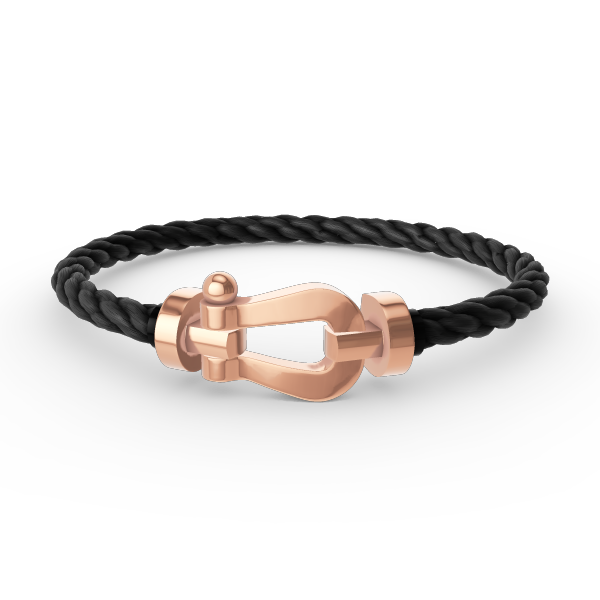 [Love Lucky]FORCE LARGE HORSESHOE NO DIAMOND BRACELET ROSE GOLD