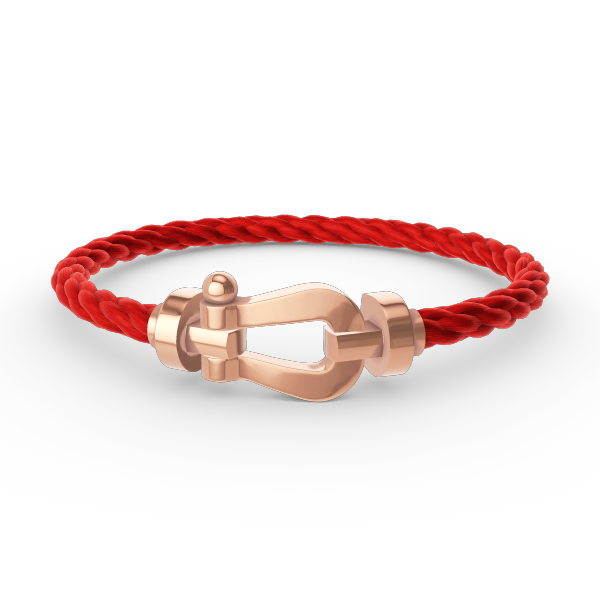 [Love Lucky]FORCE LARGE HORSESHOE NO DIAMOND BRACELET ROSE GOLD