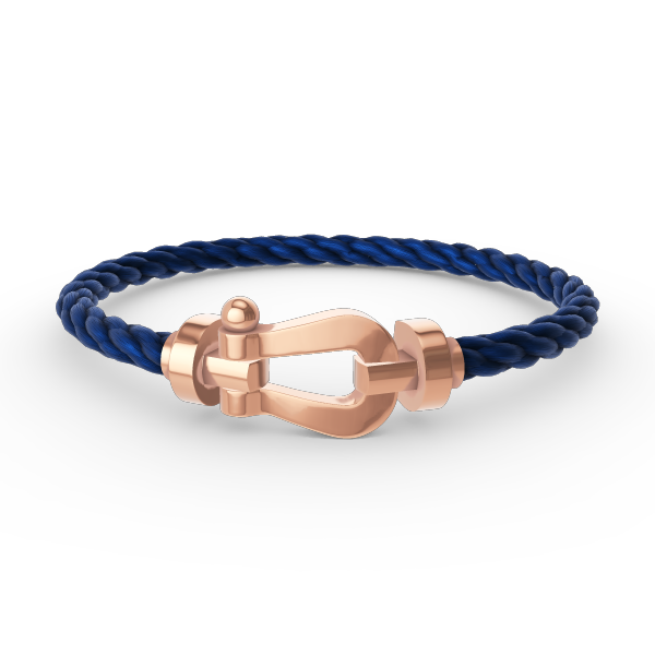 [Love Lucky]FORCE LARGE HORSESHOE NO DIAMOND BRACELET ROSE GOLD