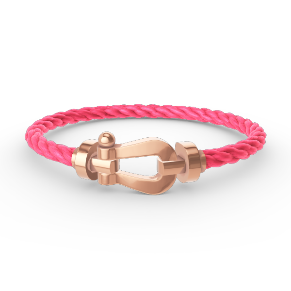 [Love Lucky]FORCE LARGE HORSESHOE NO DIAMOND BRACELET ROSE GOLD