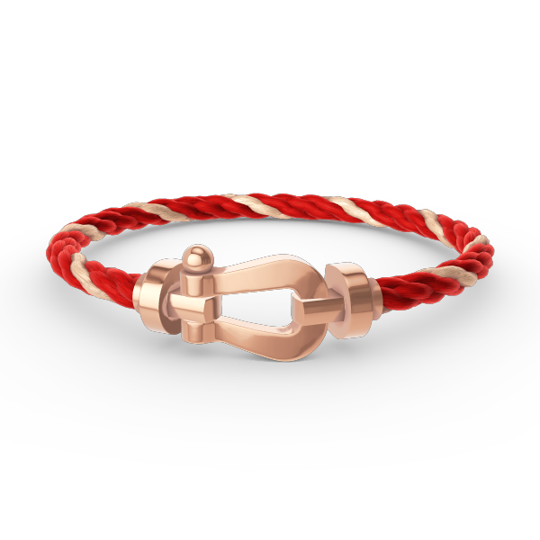 [Love Lucky]FORCE LARGE HORSESHOE NO DIAMOND BRACELET ROSE GOLD
