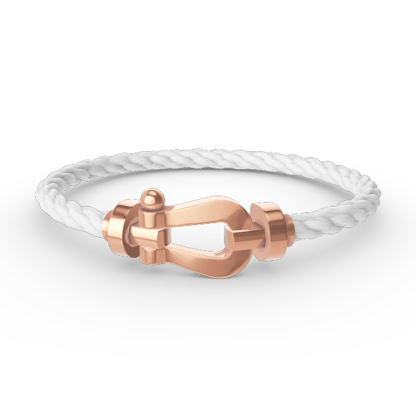 [Love Lucky]FORCE LARGE HORSESHOE NO DIAMOND BRACELET ROSE GOLD
