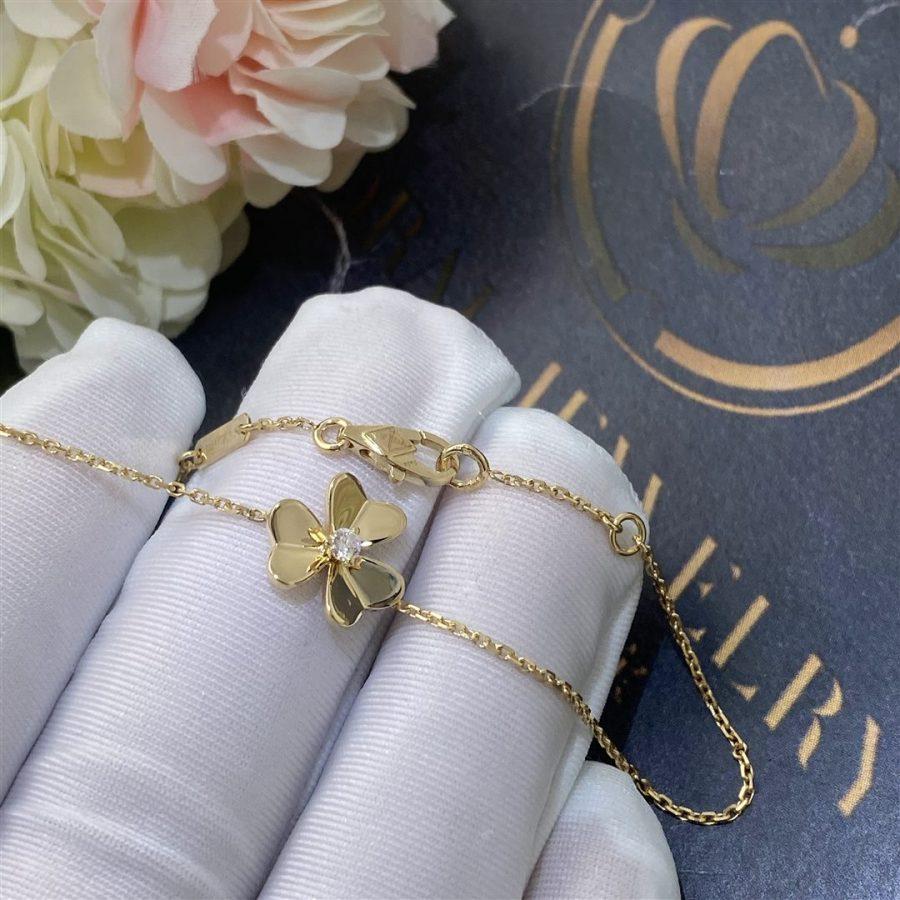 [Love Lucky]FRIVOLE GOLD FLOWER BRACELET