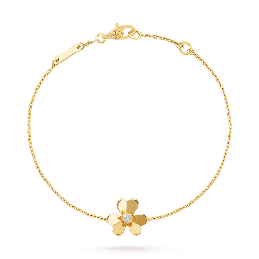 [Love Lucky]FRIVOLE GOLD FLOWER BRACELET