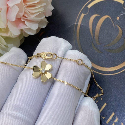 [Love Lucky]FRIVOLE GOLD FLOWER BRACELET