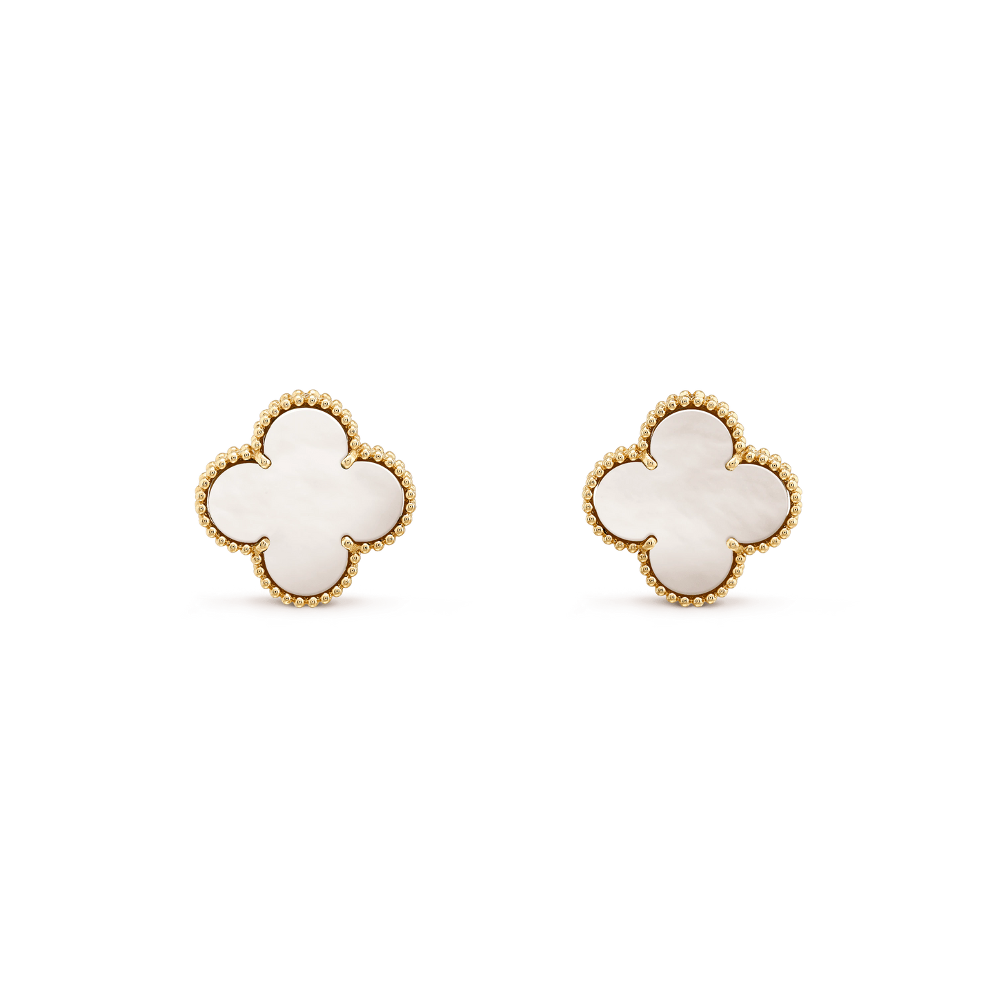 [Love Lucky]CLOVER MINI GOLD EARRINGS