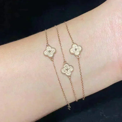 [Love Lucky]CLOVER SINGLE FLOWER BRACELET