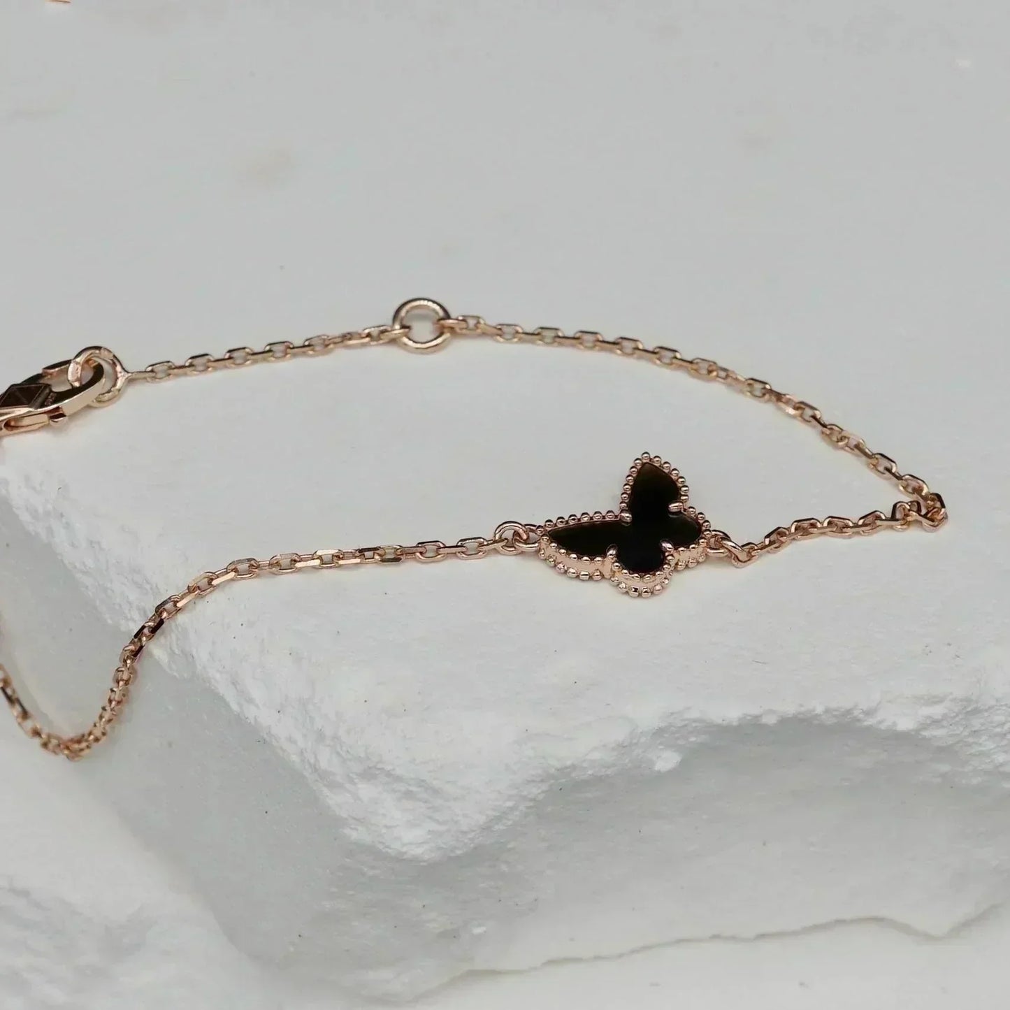 [Love Lucky]BUTTERFLY ONYX  BUTTERFLY BRACELET