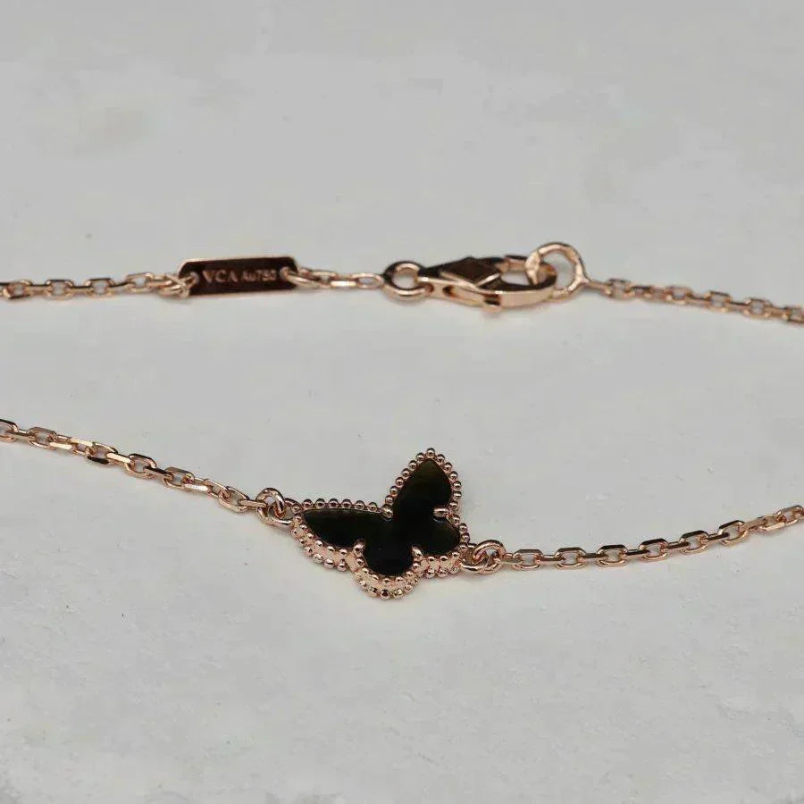[Love Lucky]BUTTERFLY ONYX  BUTTERFLY BRACELET