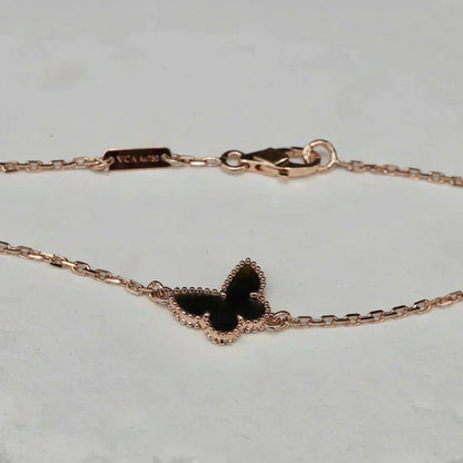 [Love Lucky]BUTTERFLY ONYX  BUTTERFLY BRACELET