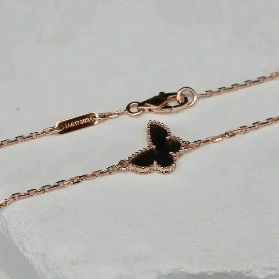 [Love Lucky]BUTTERFLY ONYX  BUTTERFLY BRACELET