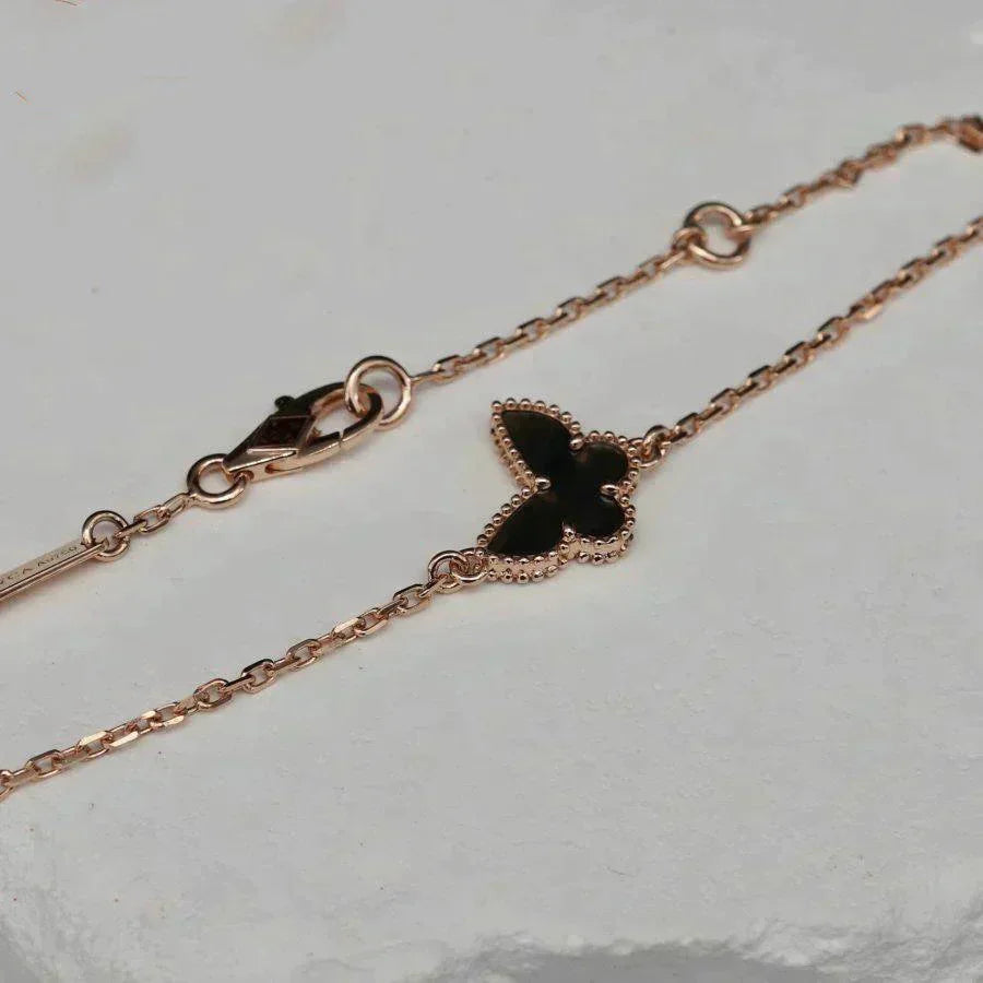 [Love Lucky]BUTTERFLY ONYX  BUTTERFLY BRACELET