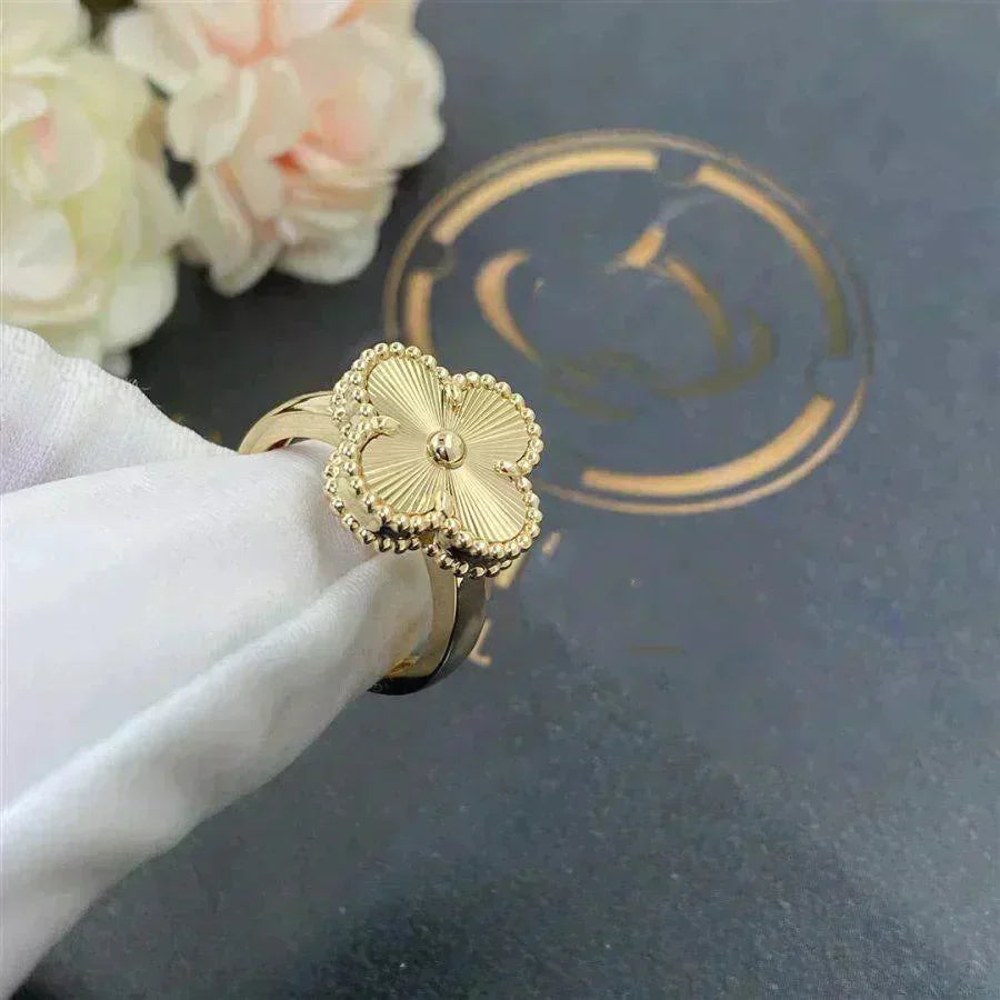 [Love Lucky]CLOVER GOLD RING