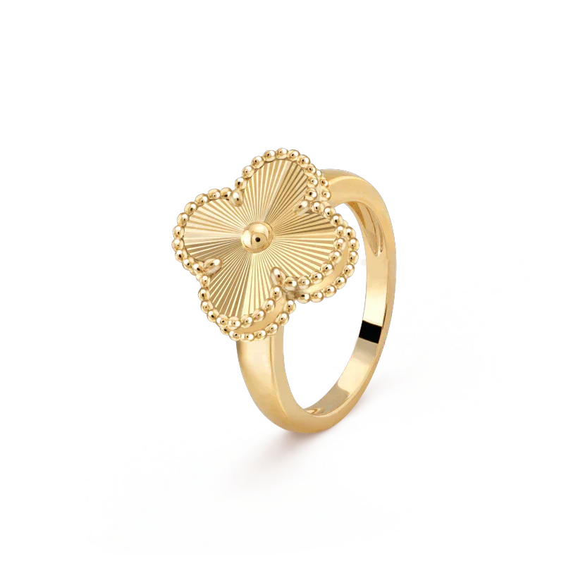 [Love Lucky]CLOVER GOLD RING