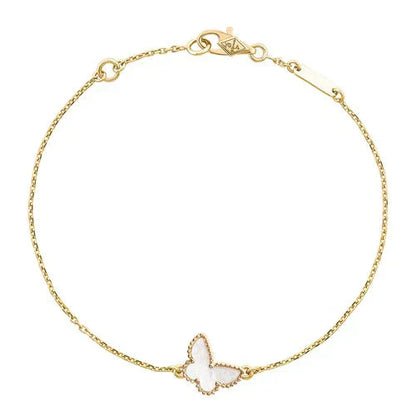 [Love Lucky]BUTTERFLY DARK MOP BUTTERFLY BRACELET