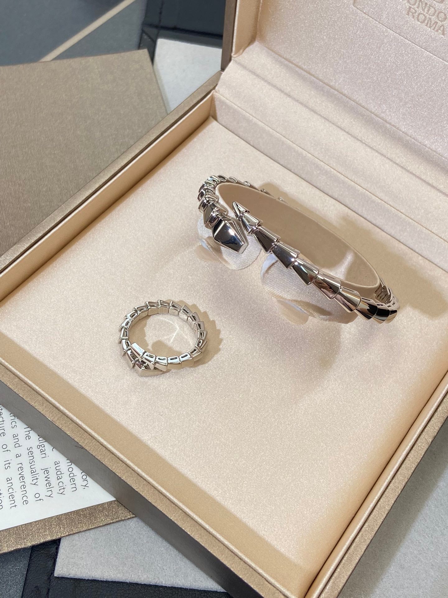 [Love Lucky]SERPENTI VIPER SILVER BRACELET