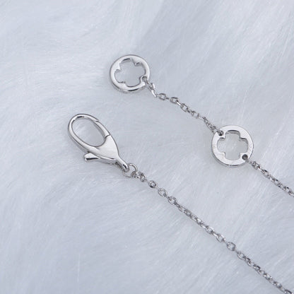 [Love Lucky]FIOREVER NECKLACE DIAMOND CENTER