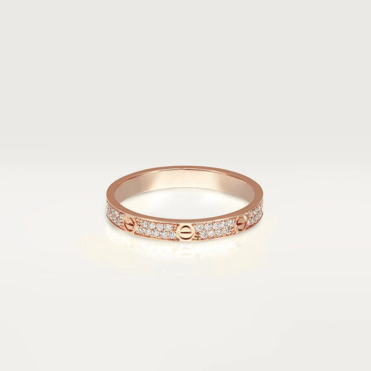 [Love Lucky]LOVE RING 2.65MM DIAMOND