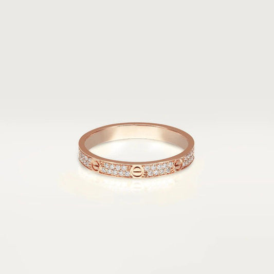 [Love Lucky]LOVE RING 2.65MM DIAMOND