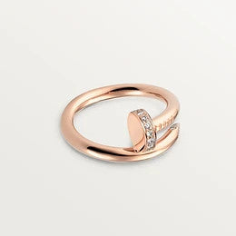 [Love Lucky]JUSTE RING 2.65MM PINK GOLD DIAMOND