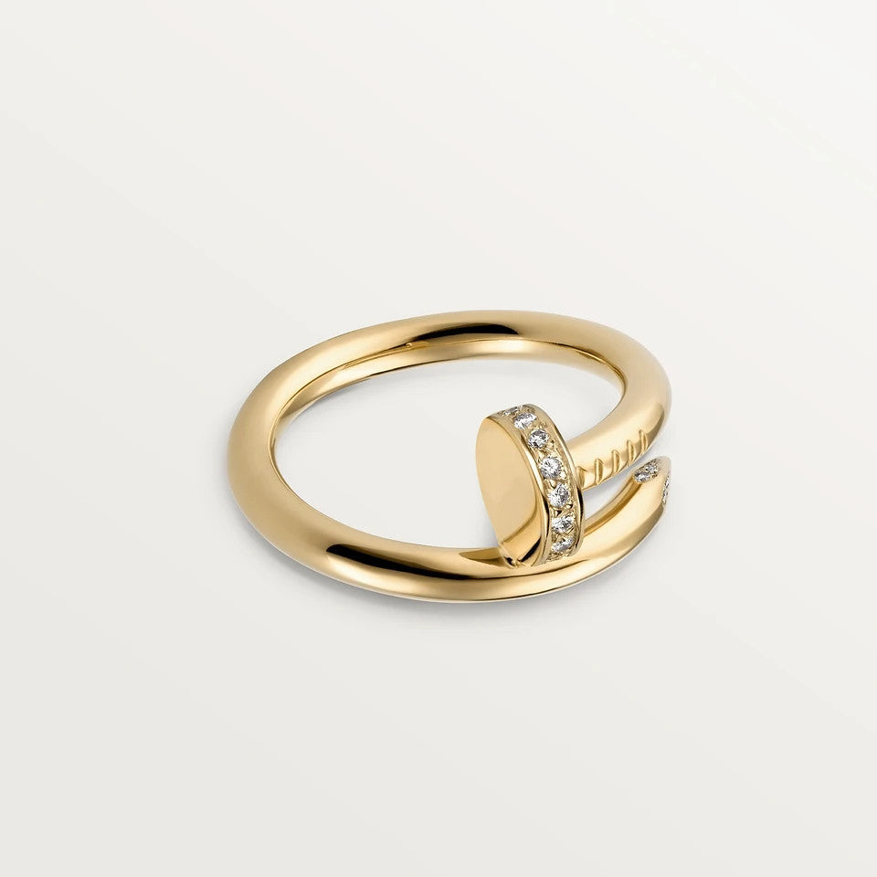 [Love Lucky]JUSTE RING 2.65MM GOLD DIAMOND