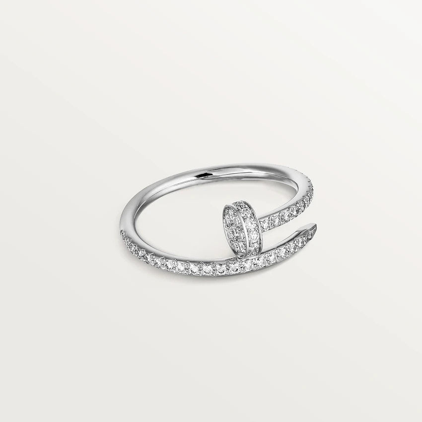 [Love Lucky]JUSTE RING 1.8MM SILVER DIAMONDS
