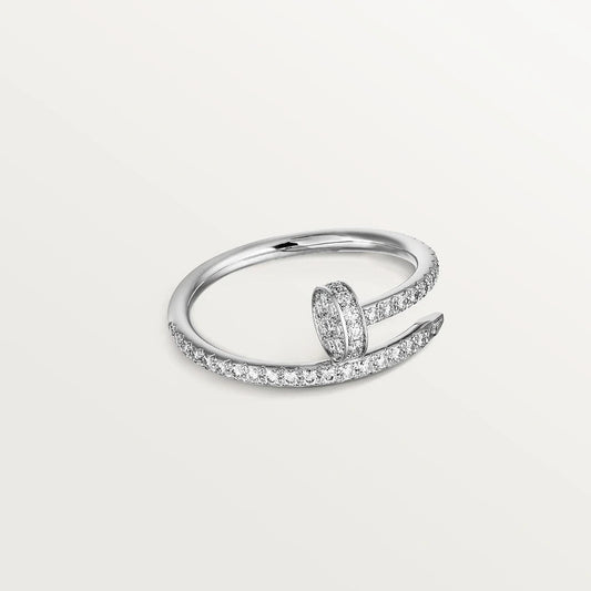 [Love Lucky]JUSTE RING 1.8MM SILVER DIAMONDS